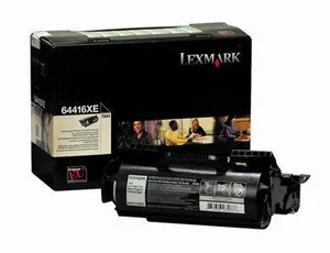 Lexmark originál toner 64416XE, black, 32000str., return, Lexmark T644, O